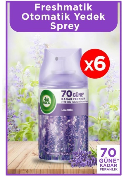 Oda Kokusu Freshmatic Makine Yedek Spreyi Lavantax6