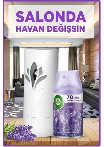 Oda Kokusu Freshmatic Makine Yedek Spreyi Lavantax6