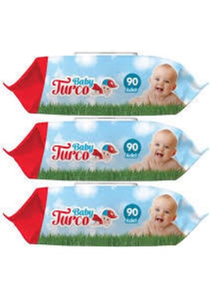 Islak Bebek Havlusu 90 Lı 3 Adet