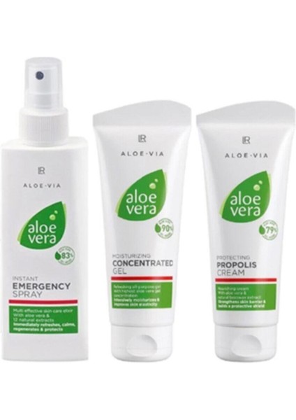 Aloe Via Aloe Vera Acil Yardım Cilt Bakım Seti