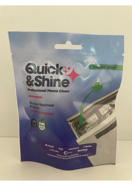 Bulaşık Makinesi Kokusu Vegan Tropikal Esinti