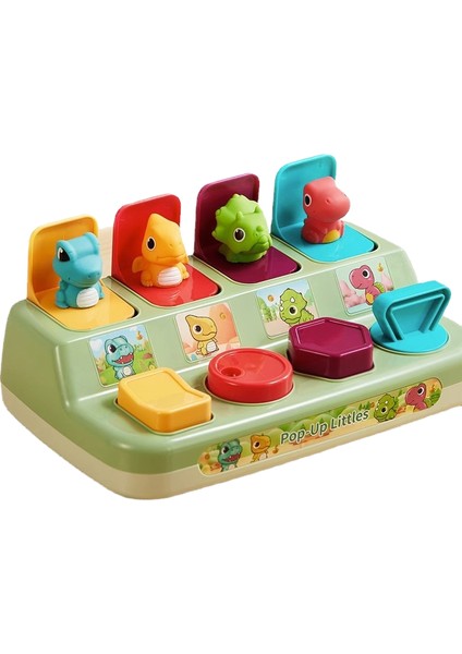 Peek-A-Boo Açılır Mekanizmalı Kutu 1-2 Yaş Bebek Oyuncağı (Yurt Dışından)