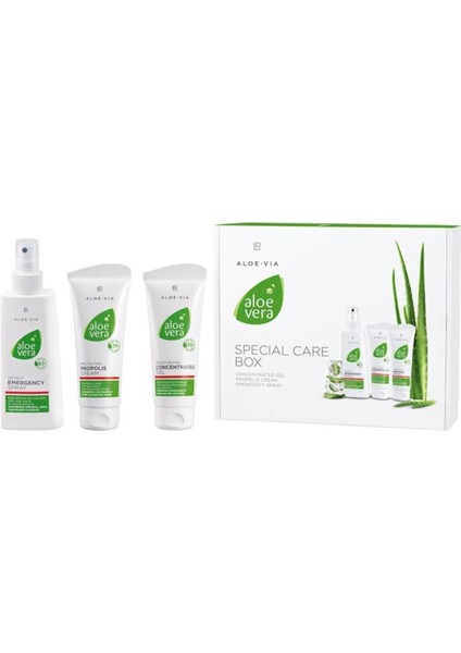 Aloe Vera Box Set 3’lü Acil Yardım Seti