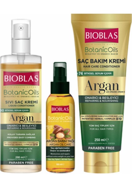Botanics Oil Saç Bakım Seti