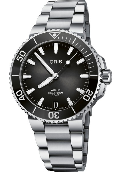 Aquis Date Calibre 400 41,5 mm 01 400 7769 4154-07 8 22 09PEB