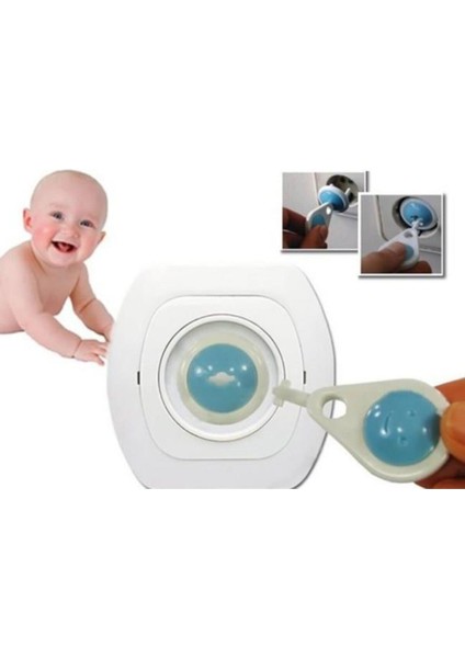6 Adet Bebek Priz Koruma Çocuk Emniyet Kilidi Koruyucu Kapatıcı modelleri