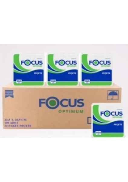 Servis Ambalaj Focus Ekonomik Optimum Servis Peçete 32 x 100