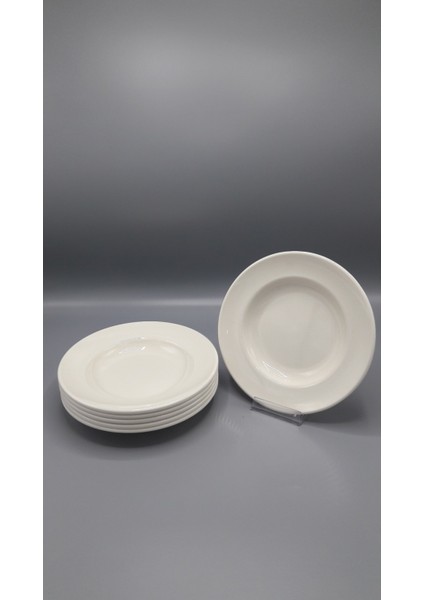 Melamin 6 Adet Krem Çukur Tabak 21 cm fiyatları