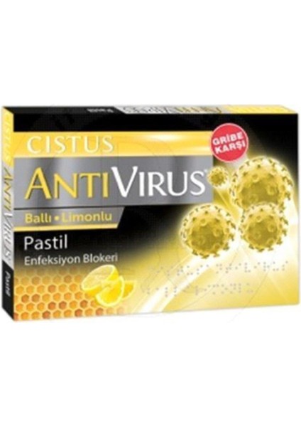 s Antivirus Ballı-Limonlu-Pastil