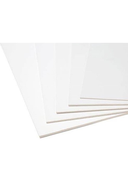 3mm Beyaz Foreks Levha Pvc Foam Levha Dekota Levha Maket Malzemesi