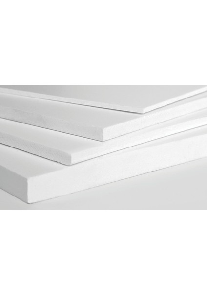 3mm Beyaz Foreks Levha Pvc Foam Levha Dekota Levha Maket Malzemesi