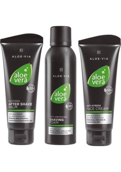 Aloe Vıa Aloe Vera Erkek Bakım Seti