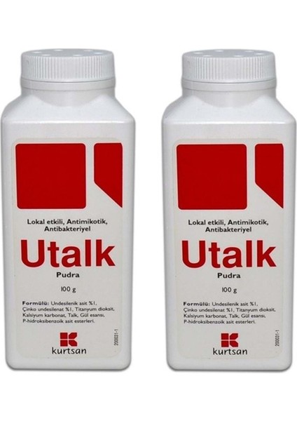 Utalk Pudra Antimikotik Etki 100 gr 2 Adet Bebekler İçin Güvenli Kullanım