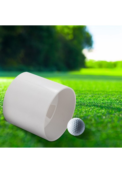 2.7cm Diyafram Açık Golf Eğitim Bayrak Direği Delik Fincan Golf Eğitim Yardımları Üç Delikli Beyaz Plastik Golf Delik Fincan (Yurt Dışından) fiyatları