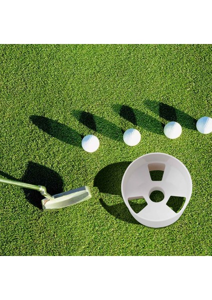 2.7cm Diyafram Açık Golf Eğitim Bayrak Direği Delik Fincan Golf Eğitim Yardımları Üç Delikli Beyaz Plastik Golf Delik Fincan (Yurt Dışından) modelleri