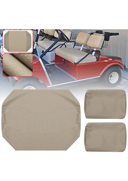 Club Car Için Golf Arabası Yedek Koltuk Kılıfı Seti (1982-2000) Pre 2000 Ds Bej (Yurt Dışından) indirimleri