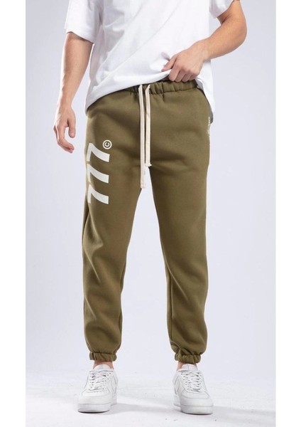 Chatca Erkek 3 Iplik Şardonlu Yeşil Sweatpant K-575