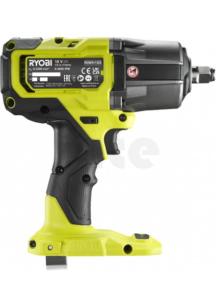 Ryobı 5133005392 RIWH18X-0 Akülü Darbeli Somun Sıkma 1/2" 18 Volt (Piller ve Şarj Cihazı Hariç)