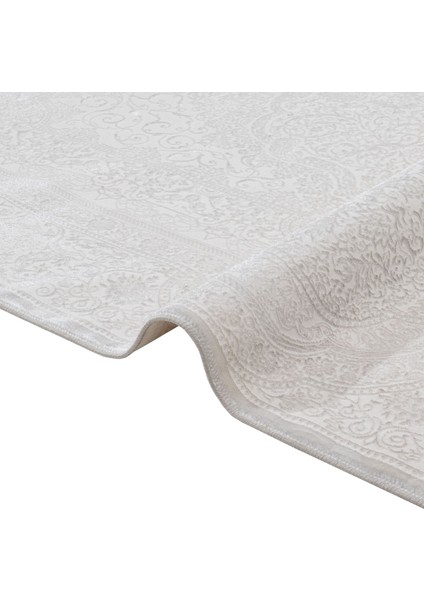 Aysegul Krem Göbekli Mikrofiber Polyester Makine Halısı modelleri