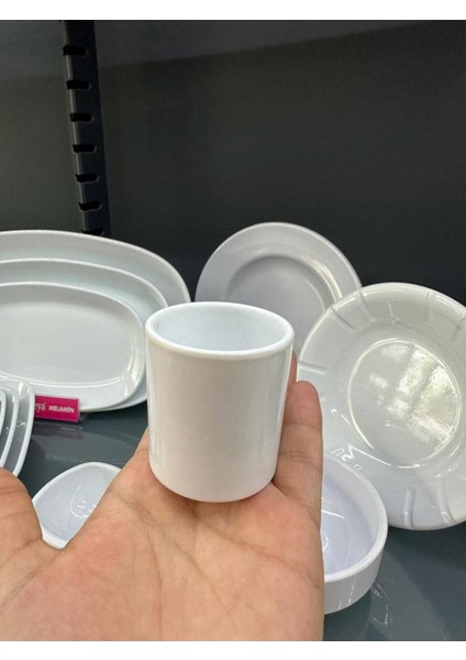 Melamin Kürdanlık (6 Adet)