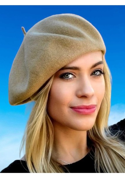 Kadın Fransız Keçe Ressam Bere