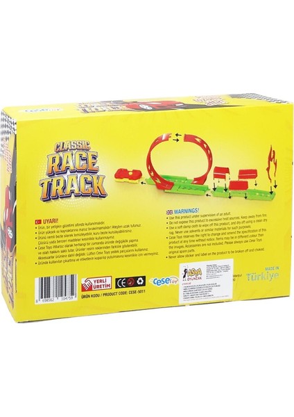 Track Race Araba Fırlatma Seti - CESE-5011