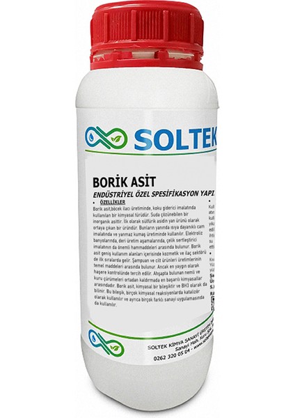 Borik Asit-Soltek Kimya