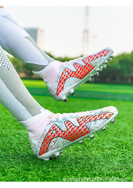Xinghe Shop Öğrenci Yüksek Top Futbol Ayakkabısı Antrenman (Yurt Dışından) modelleri