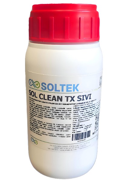 Çaydanlık İçi Sarı Leke Temizleme Sol Clean Tx Toz ve Dış ve İç Parlatıcı Sol Clean Tx Sıvı