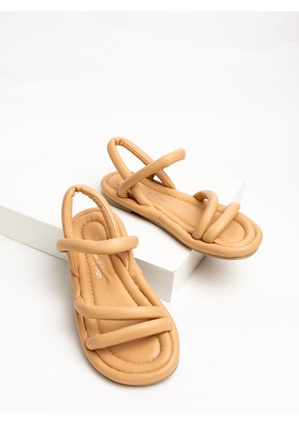Çift Bant Rahat Taban Kadın Sandalet 007-75-23 fırsatları