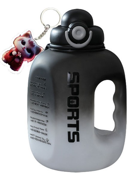 cc Mağazaları Taşınabilir El Kupası Spor Açık Su Bardağı Şanslı Kedi Anahtarlık (Yurt Dışından)