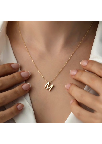 Minimal Harf Kolye M