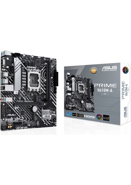 Prime H610M-A-Csm DDR4 1700 Pin mATX Anakart