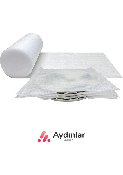 50 Metre x 100 cm Rulo Şilte Porselen Tabak Bardak Cam Eşya Sarma Koruma Taşıma Taşınma Paketleme