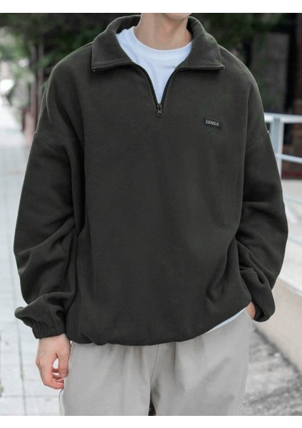 Erkek Polar Oversize Sweatshirt Polar Sweatshirt fiyatları