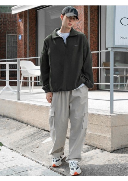 Erkek Polar Oversize Sweatshirt Polar Sweatshirt modelleri