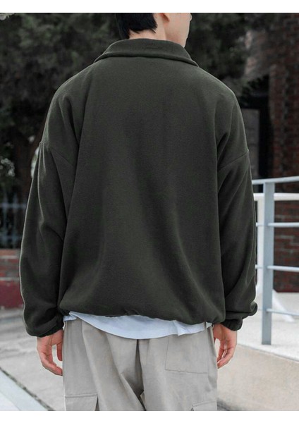 Erkek Polar Oversize Sweatshirt Polar Sweatshirt fırsatları