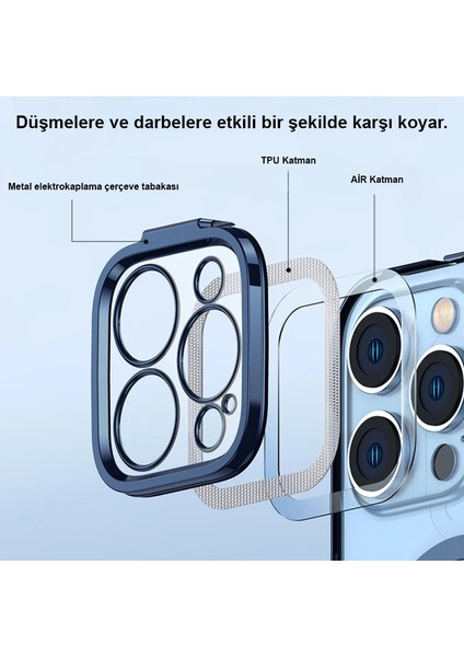 iPhone 14, 14 Pro, 14PROMAX, 14PLUS Serisi Için Magsafe Uyumlu, Koruyucu Kılıf,