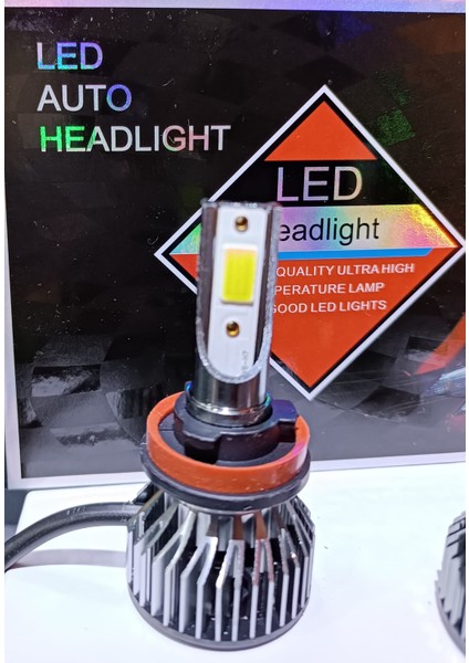 V6 H11 LED Xenon Şimşek Etkili Beyaz Renkli Soğutma Fanlı Oto Ampul- Garantili fiyatları