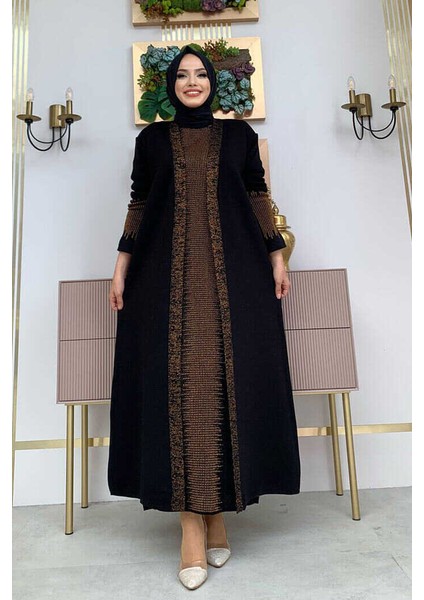 22223 Triko Takım Gold-Siyah