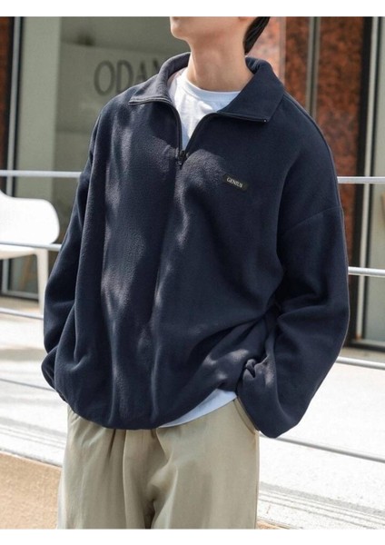 Erkek Polar Oversize Sweatshirt Polar Sweatshirt