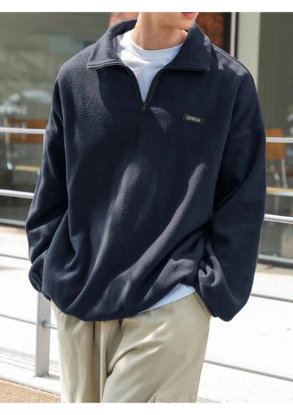 Erkek Polar Oversize Sweatshirt Polar Sweatshirt fiyatları