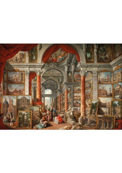 KS Games Picture Gallery With Views Of Modern Rome 3000 Parça Puzzle