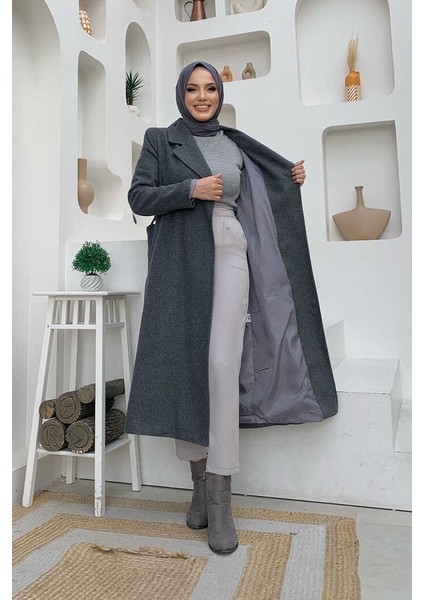7519 Kaşe Kaban Gri fiyatları