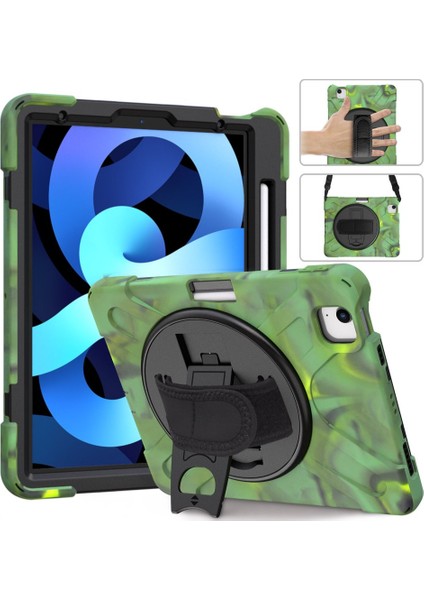 Apple iPad Pro 11 2020 (2.nesil) Kılıf Yatay Standlı ve Askılı Military Amazing Defender Zırh Özellikli Kılıf (Model A2228,A2068,A2230,A2231) fiyatları