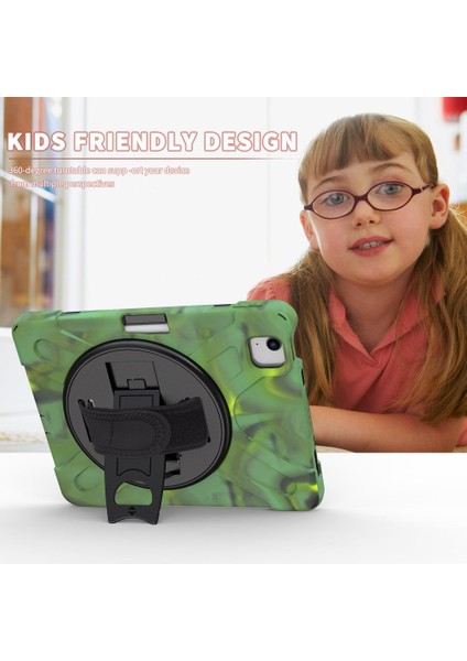 Apple iPad Pro 11 2020 (2.nesil) Kılıf Yatay Standlı ve Askılı Military Amazing Defender Zırh Özellikli Kılıf (Model A2228,A2068,A2230,A2231) fırsatları
