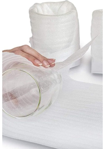2 Adet 30CM x 100MT Tabak - Bardak Sarma Taşıma Taşınma Paketleme Köpük Rulo Köpük