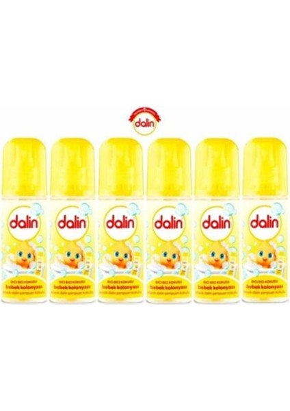 Bebek Kolonyası 150ml (Bıcı Bıcı Kokusu) Klasik 6 Lı Set