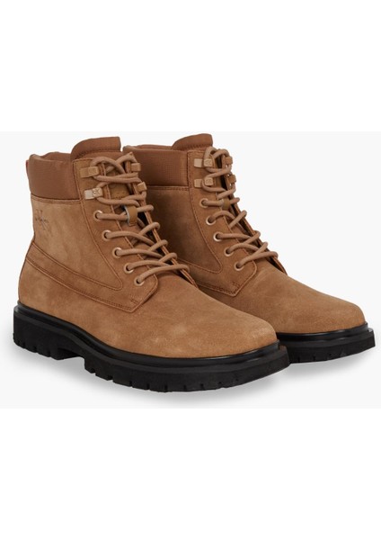 Calvin Klein Eva Mıd Laceup Boot Suede Erkek Bot