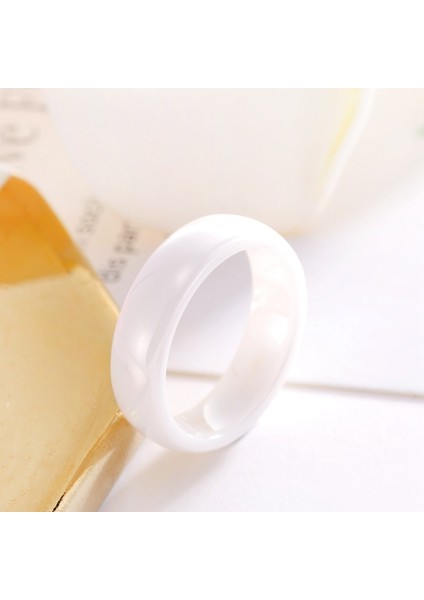 Moda Çift Yüzükleri Beyaz (Yurt Dışından)